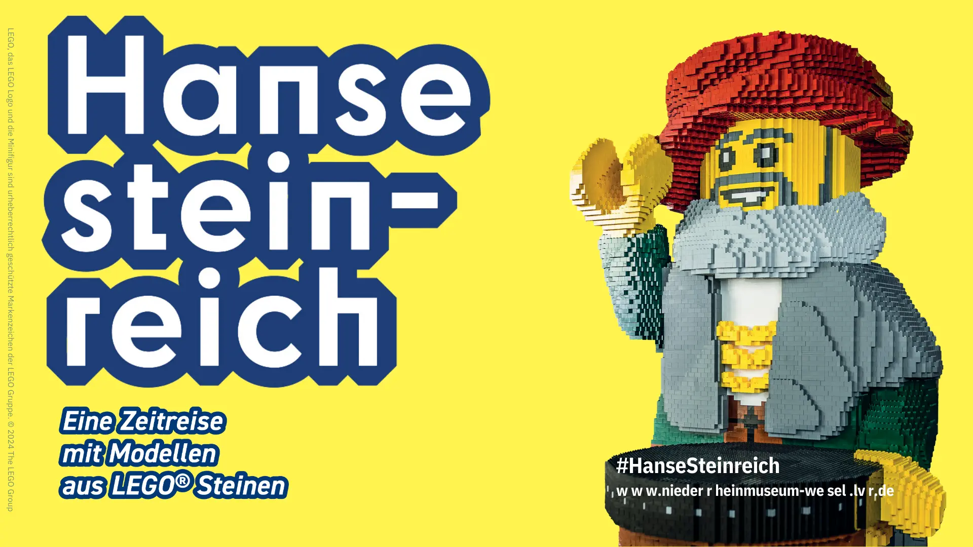 Das Plakat der vergangenen Sonderausstellung "Ein Strom, der uns verbindet" mit dem Rhein und Schiffen